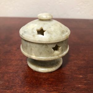 SOAP STONE INCENSE BURNER